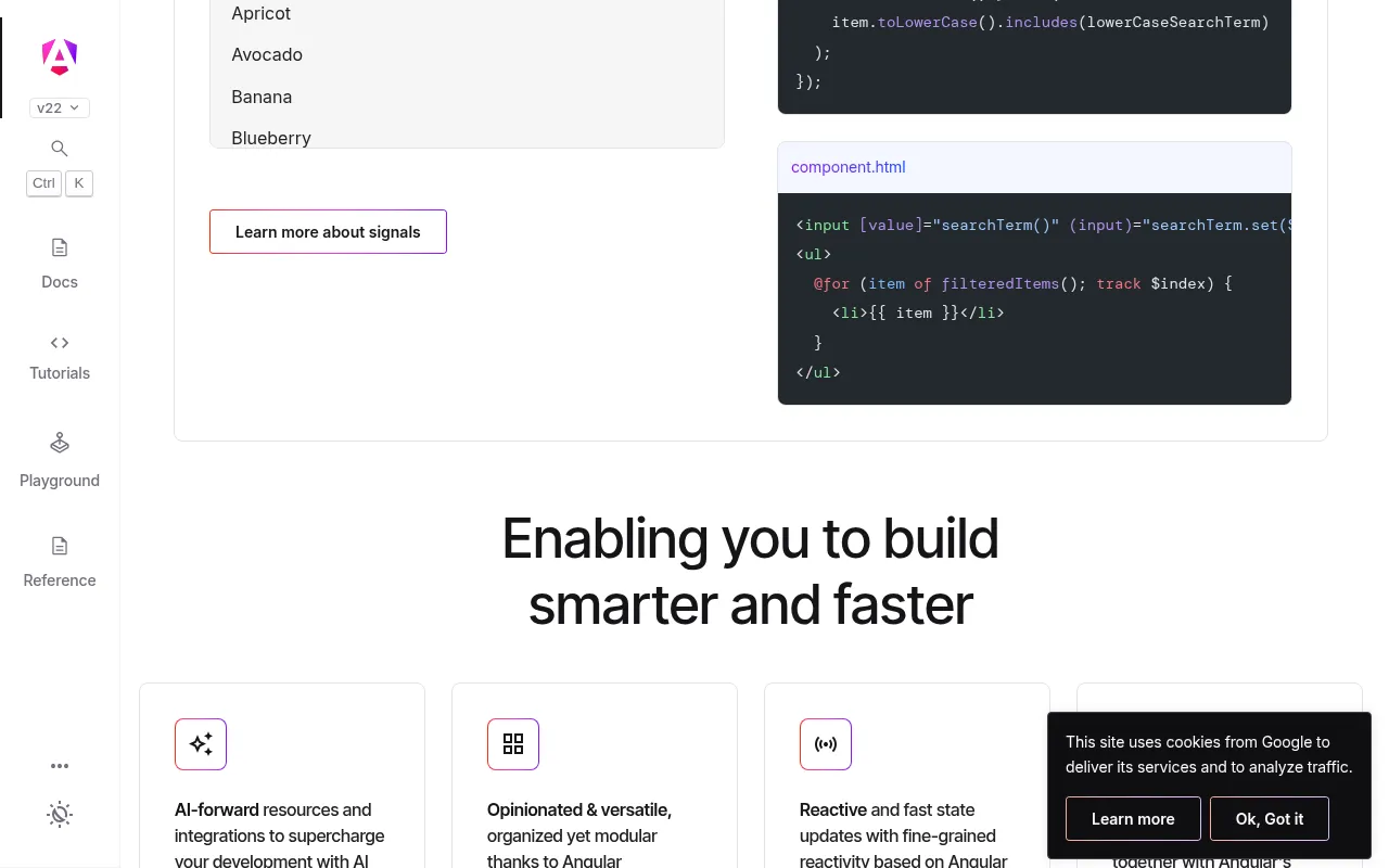 Angular metrics — performance benchmarks and adoption stats