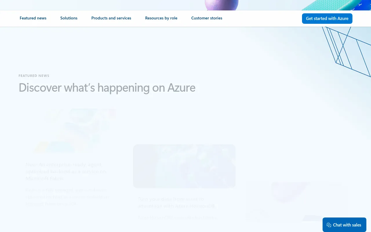 Azure showcase — real-world application examples