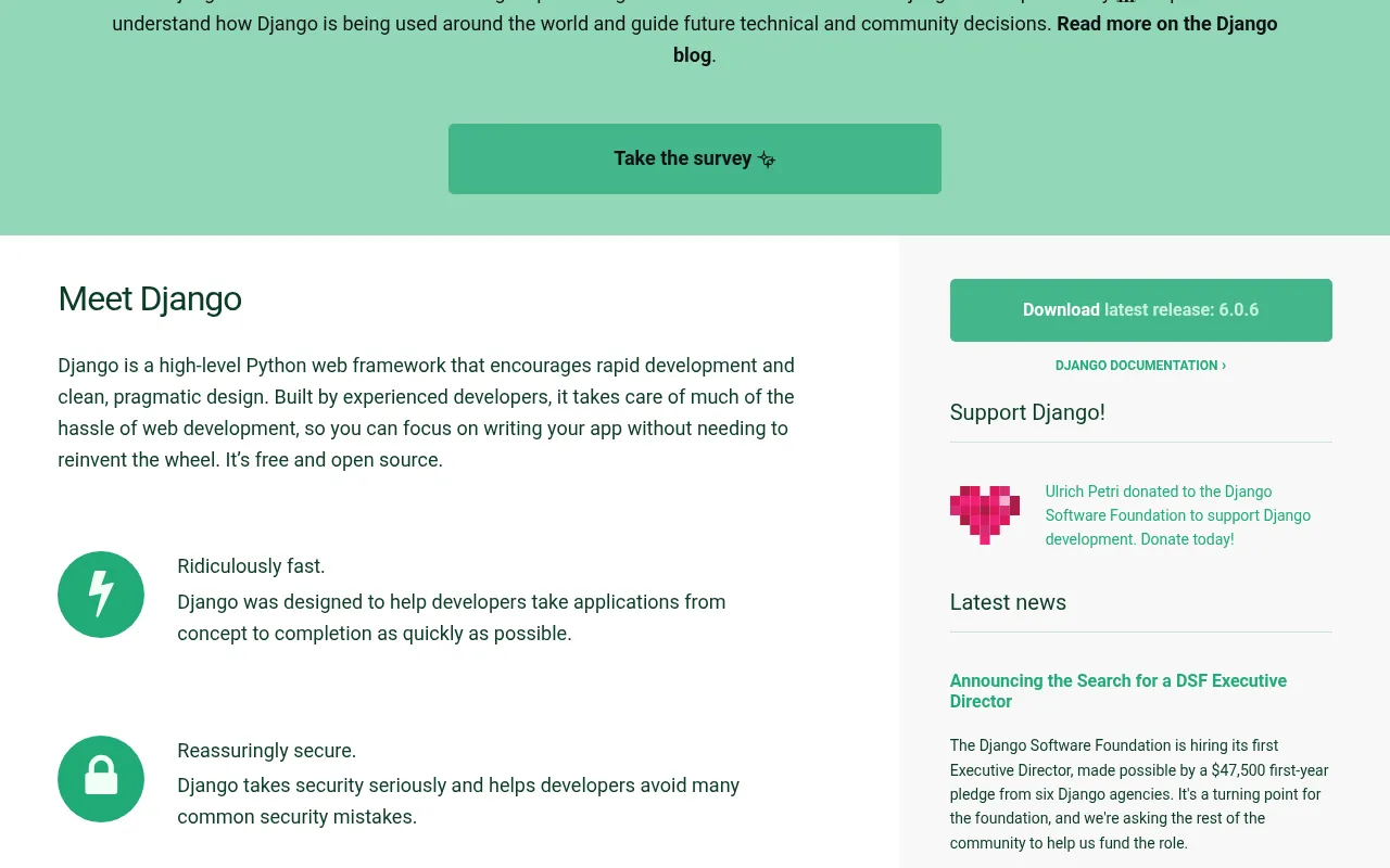 Django showcase — real-world application examples