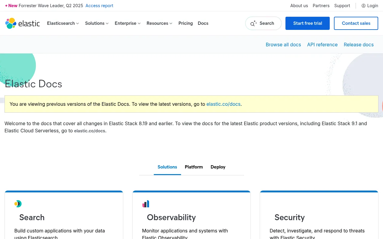 ELK Stack code editor — example syntax and code structure