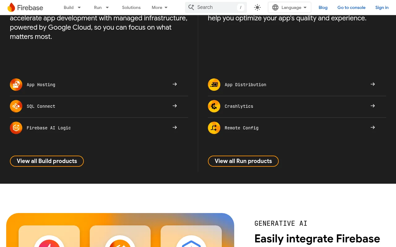 Firebase metrics — performance benchmarks and adoption stats