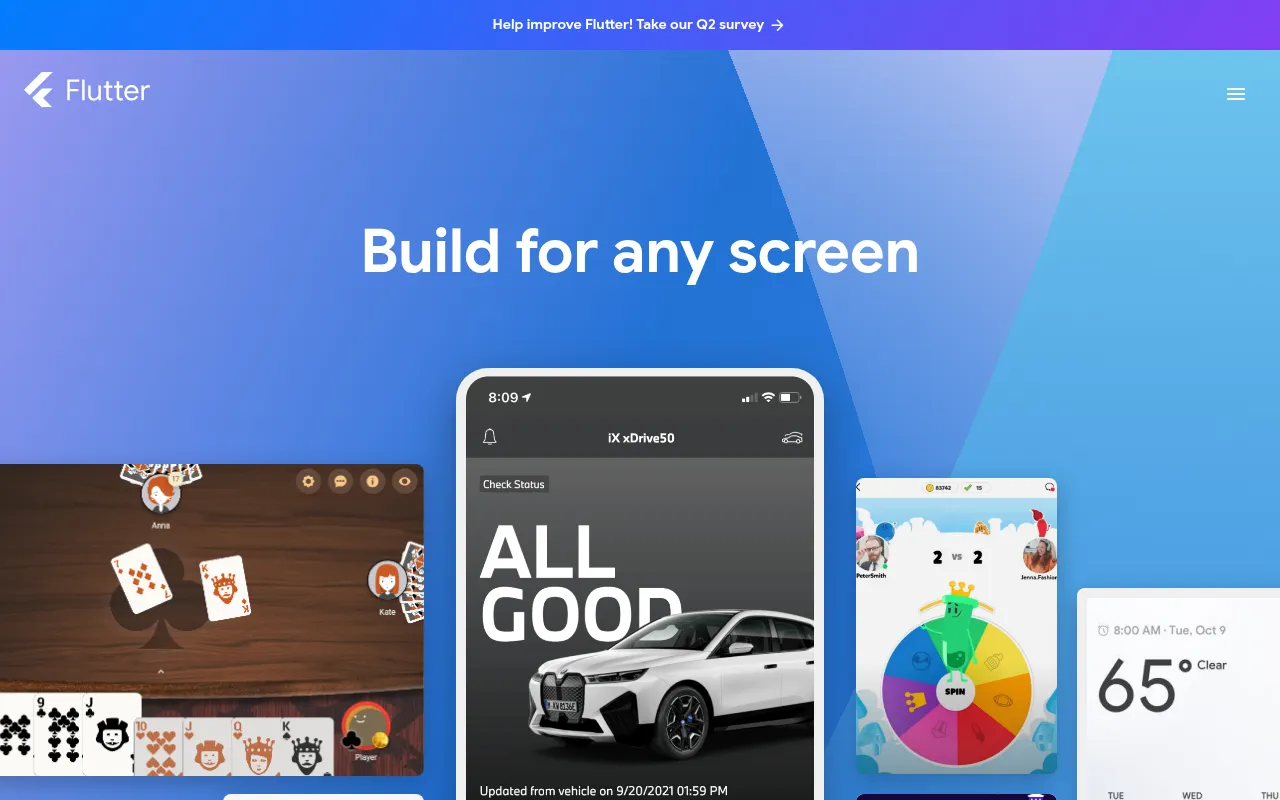 Flutter architecture — system design and component overview