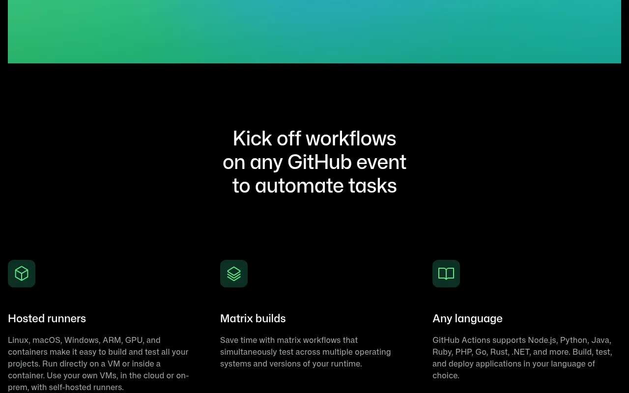 GitHub Actions metrics — performance benchmarks and adoption stats