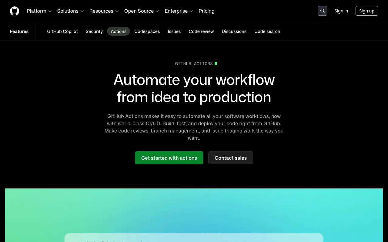 GitHub Actions — CI/CD & Automation