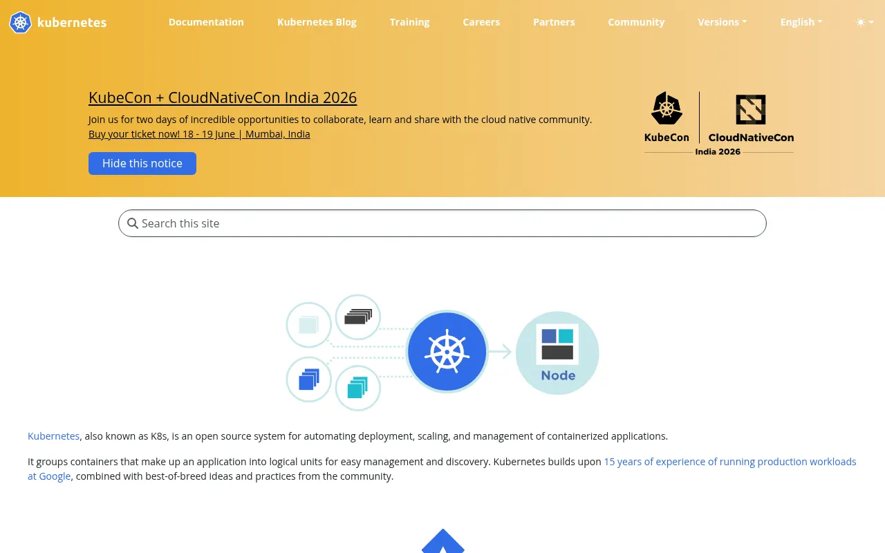 Kubernetes architecture — system design and component overview