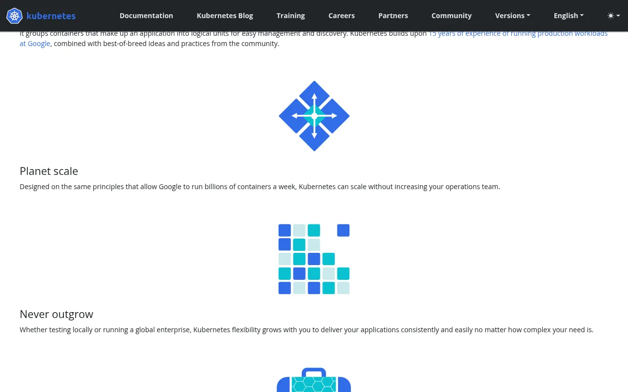 Kubernetes showcase — real-world application examples