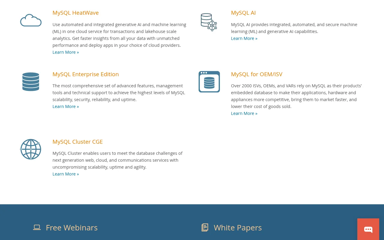 MySQL showcase — real-world application examples