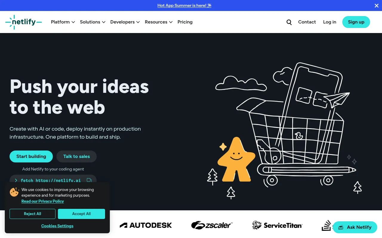 Netlify architecture — system design and component overview
