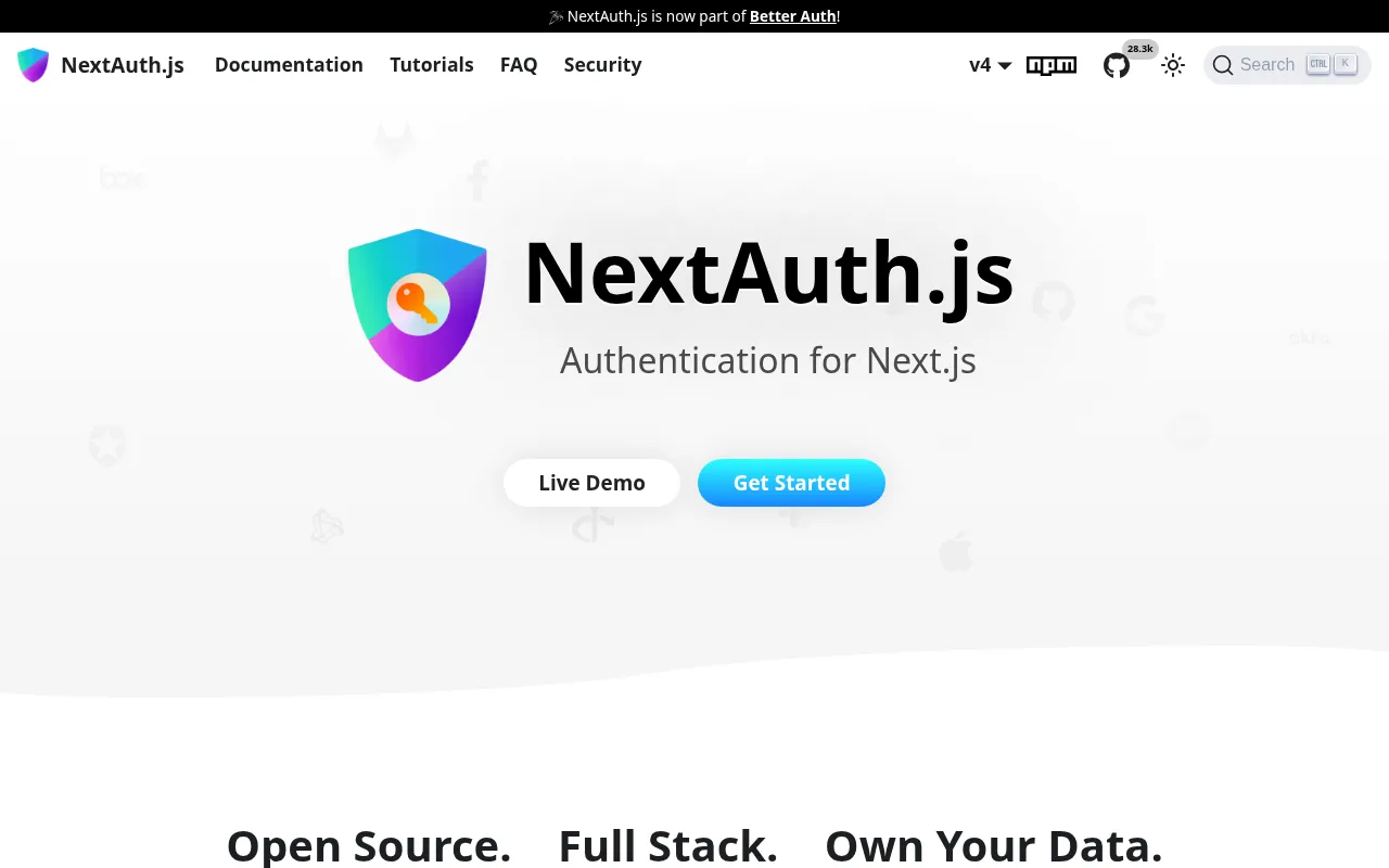 Auth.js (NextAuth)