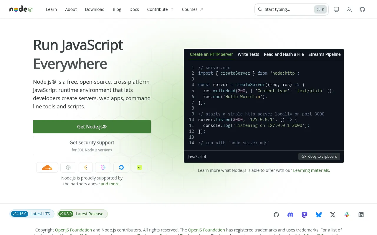 Node.js architecture — system design and component overview
