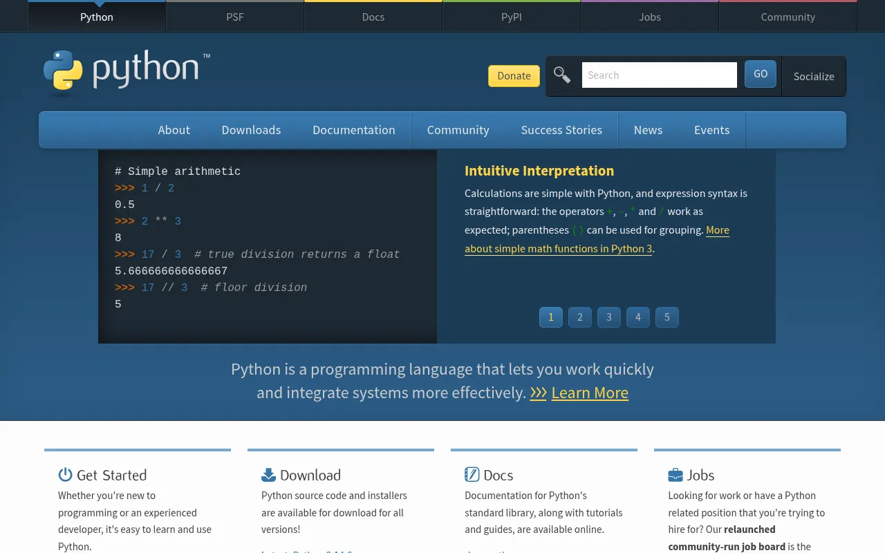 Python architecture — system design and component overview