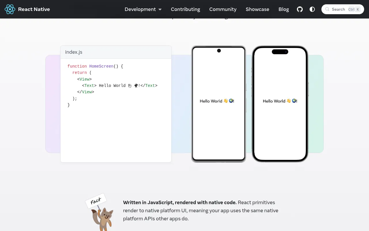 React Native metrics — performance benchmarks and adoption stats