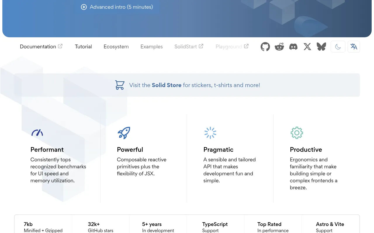 Solid.js showcase — real-world application examples