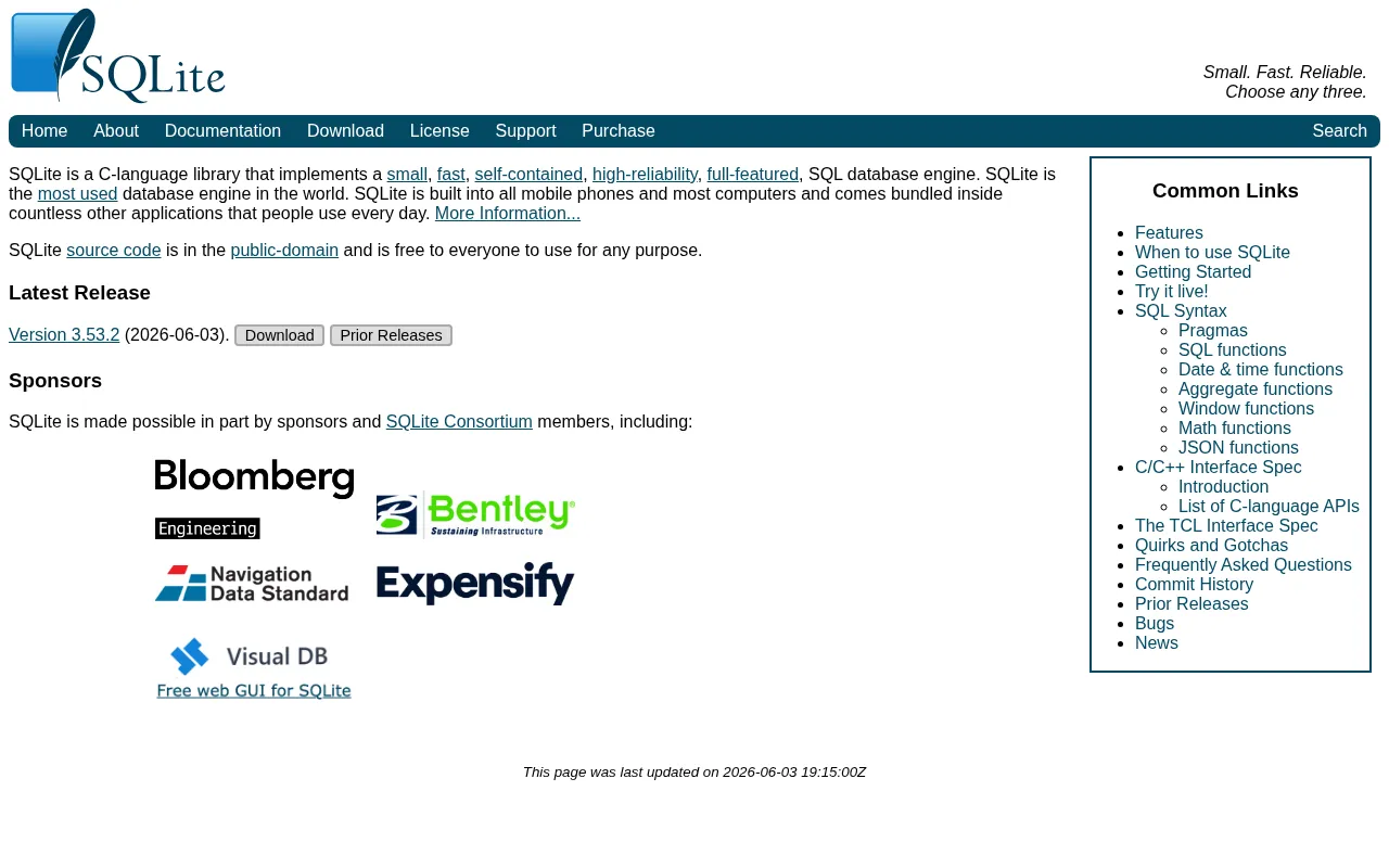SQLite
