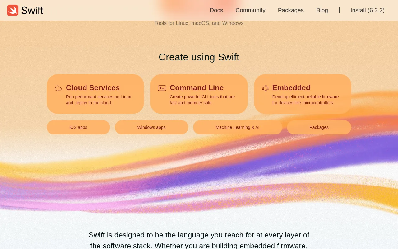 Swift showcase — real-world application examples