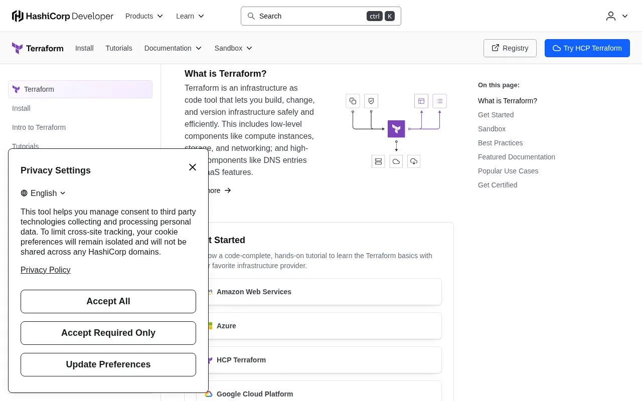 Terraform showcase — real-world application examples