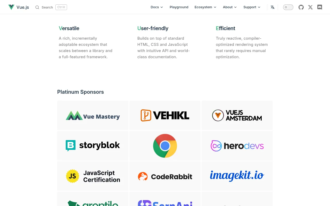Vue.js showcase — real-world application examples