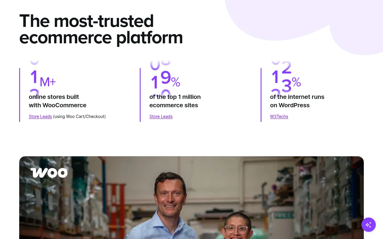 WooCommerce showcase — real-world application examples